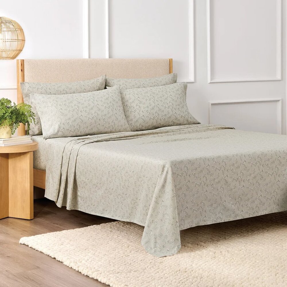 Purely Organic 300 Thread Count 6-piece 100% Turkish Organic Cotton Sheet Set